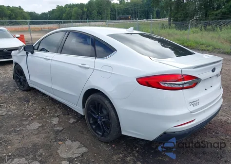 2019 Ford Fusion Se из США, поврежденный, VIN 3FA6P0HD1KR161771